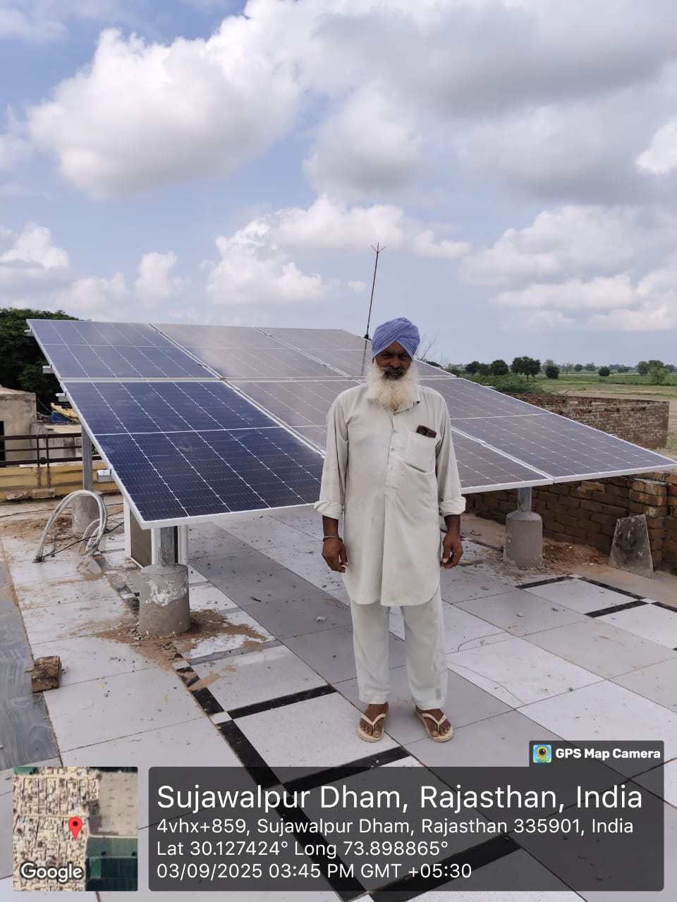 Sujawalpur Dham, Rajasthan, Home installation