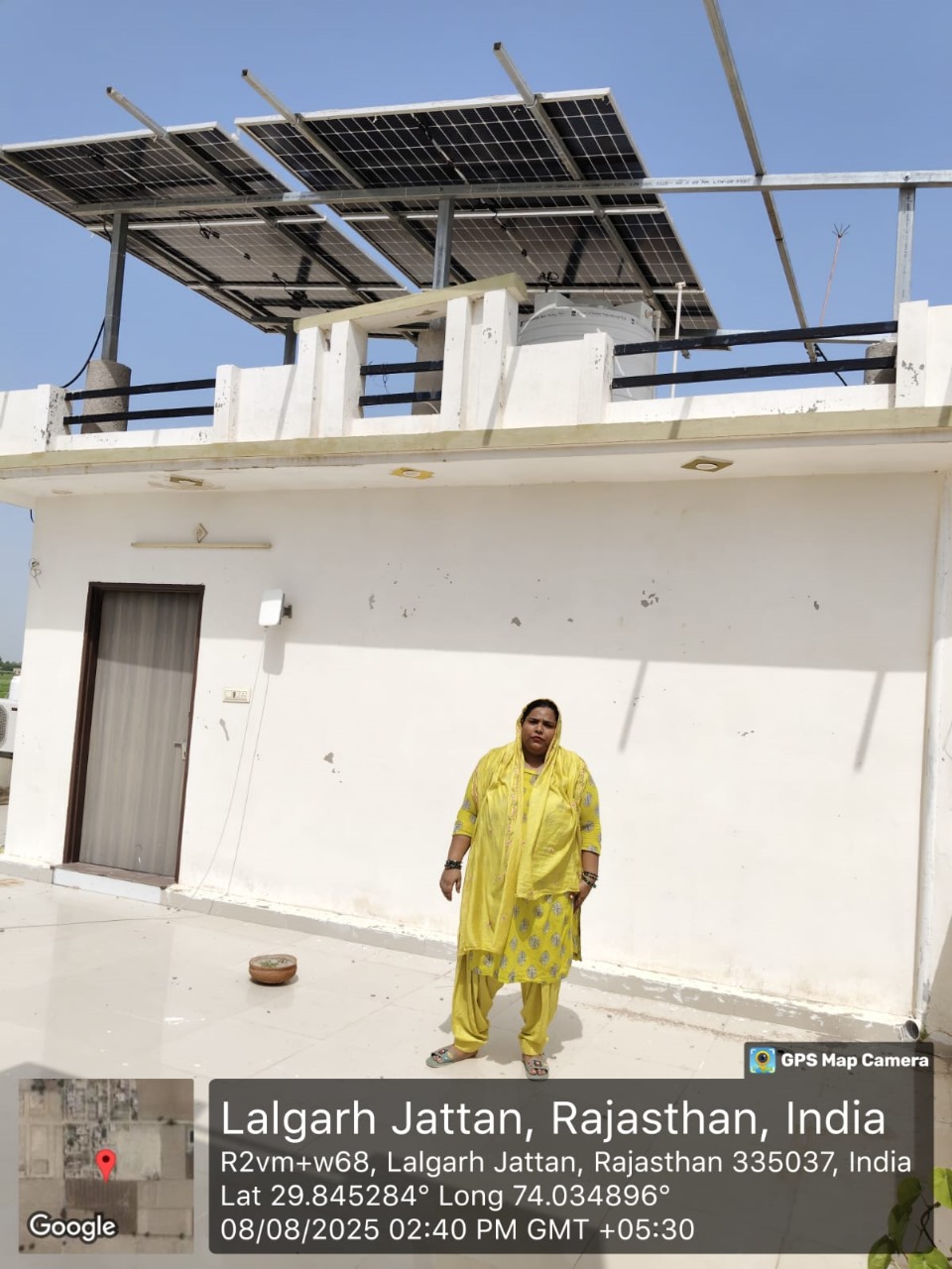 Lalgarh Jattan, Rajasthan, Home installation