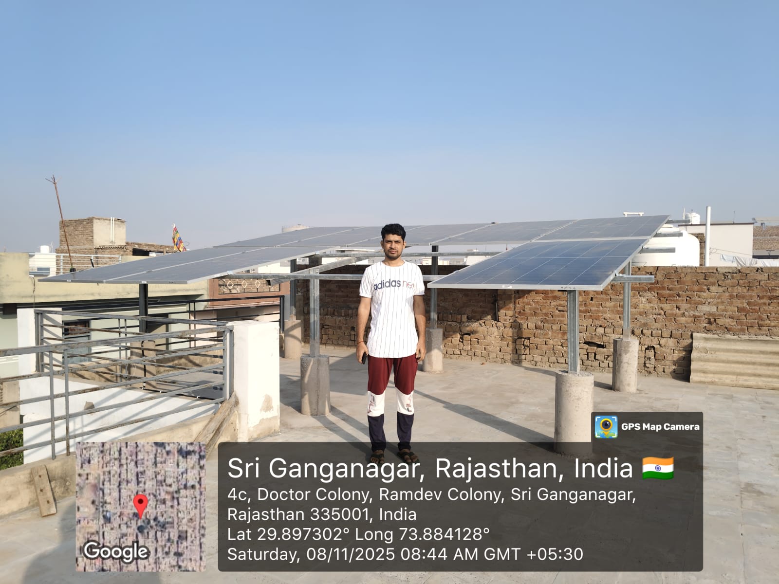Sri Ganganagar, Rajasthan, Home installation