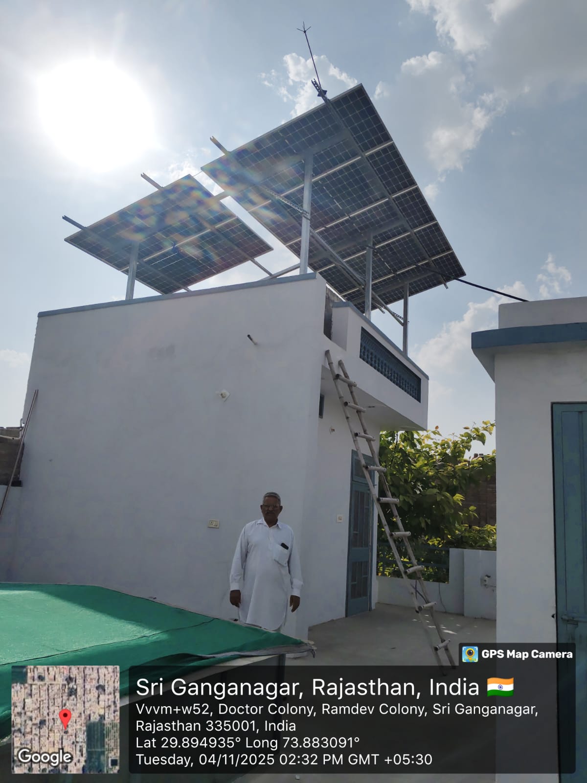 Sri Ganganagar, Rajasthan, Home installation